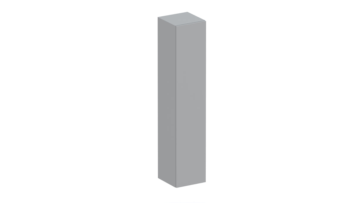 Combo 1 Door 29cm Multipurpose Wall Hung Tall Storage Unit - Slate Grey COM-30-04 - FurniComp