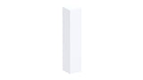 Combo 1 Door 29cm Multipurpose Wall Hung Tall Storage Unit - White Gloss COM-30-01 - FurniComp