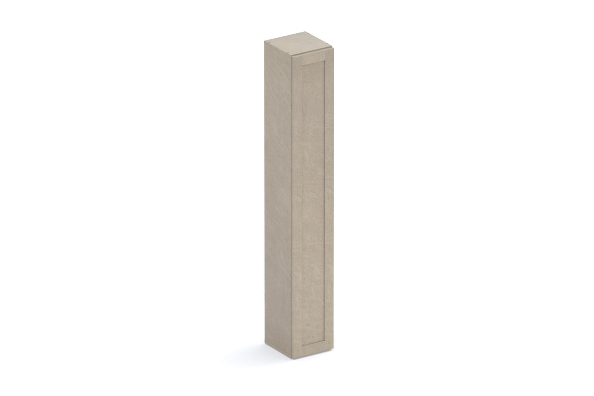 Combo 28cm Slim Multipurpose Framed Storage Cupboard - Stone COM-10T-02 - FurniComp