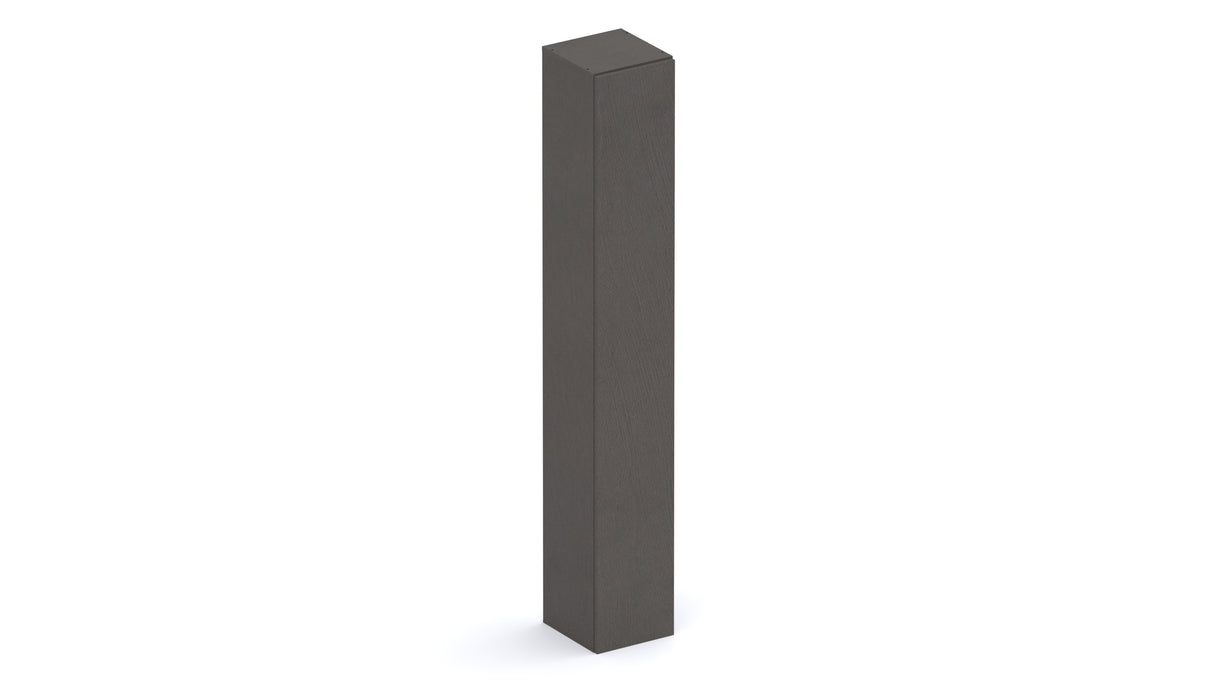 Combo 28cm Slim Multipurpose Storage Cupboard - Black Lava COM-10-06 - FurniComp