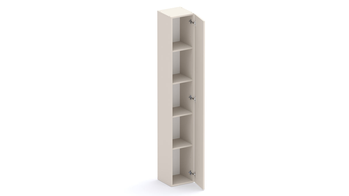 Combo 28cm Slim Multipurpose Storage Cupboard - Cashmere COM-10-10 - FurniComp