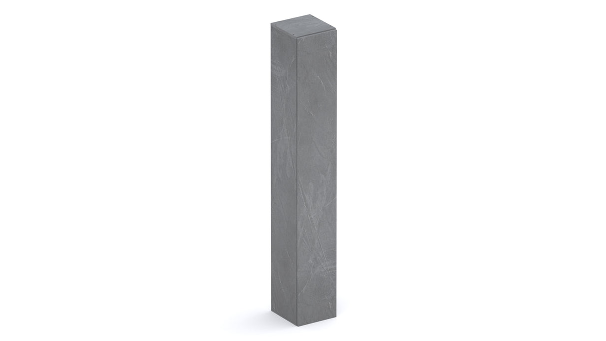 Combo 28cm Slim Multipurpose Storage Cupboard - Lead Grey COM-10-08 - FurniComp
