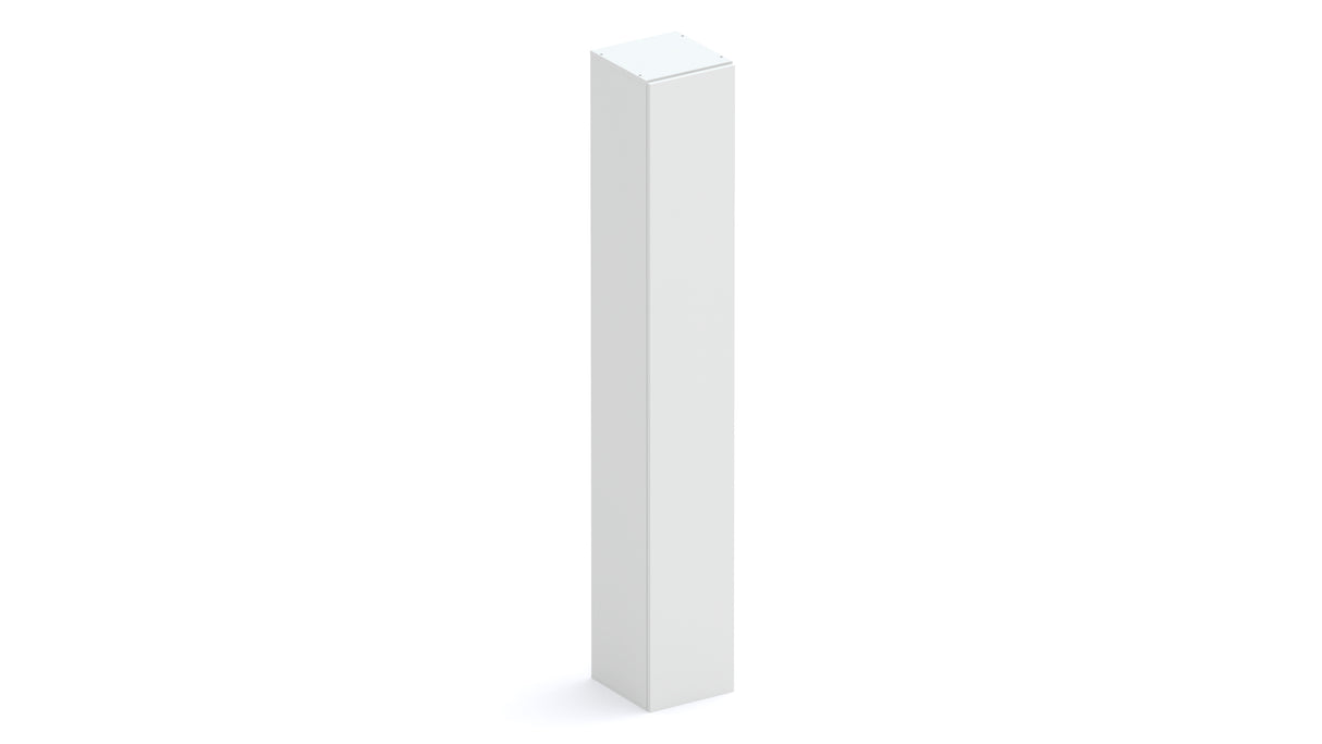 Combo 28cm Slim Multipurpose Storage Cupboard - Light Chalk Grey COM-10-05 - FurniComp