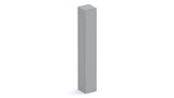 Combo 28cm Slim Multipurpose Storage Cupboard - Slate Grey COM-10-04 - FurniComp