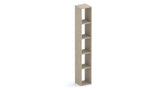 Combo 28cm Tall Narrow Bookcase - Stone COM-45-03 - FurniComp