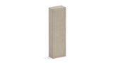 Combo 54cm Tall Multipurpose Framed Storage Cupboard with Shelves- Stone COM-14T-02 - FurniComp