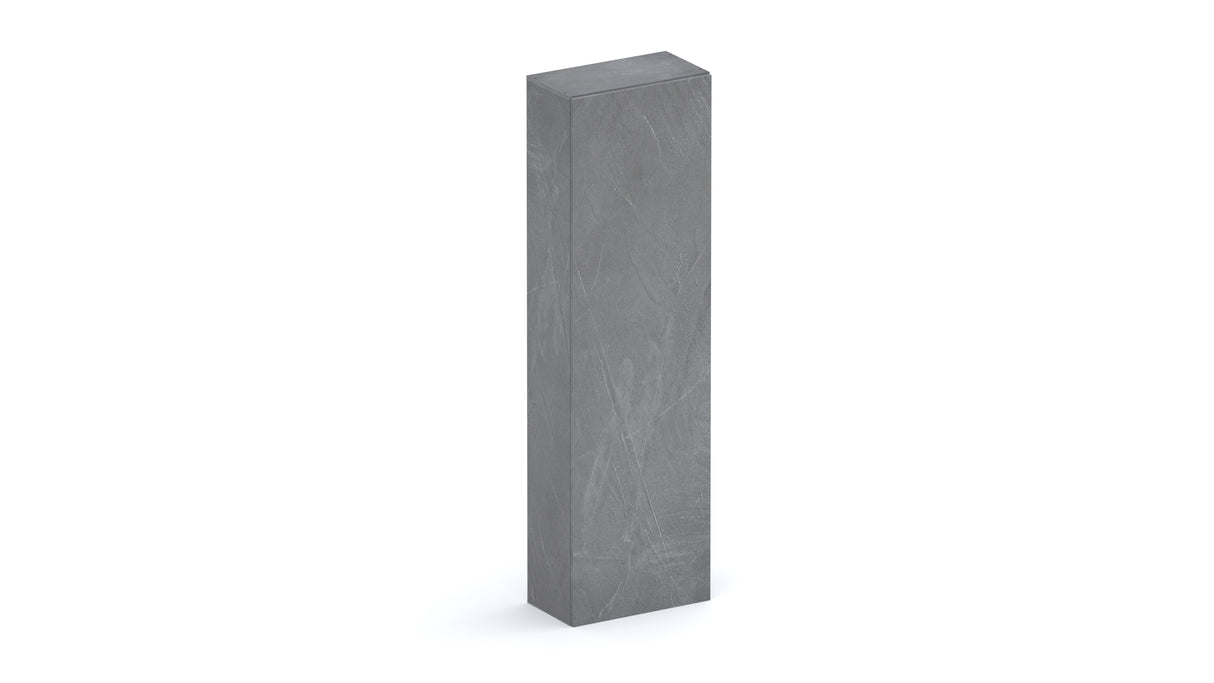 Combo 54cm Tall Multipurpose Storage Cupboard with Shelves- Lead Grey COM-14-08 - FurniComp