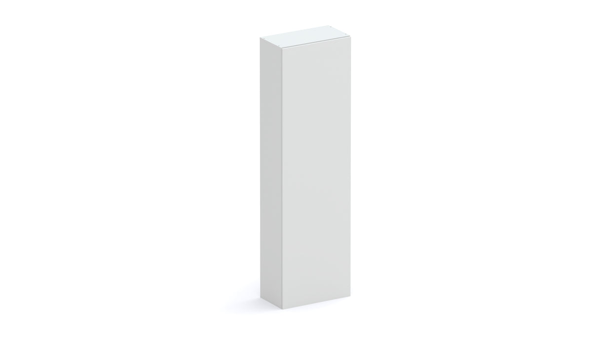 Combo 54cm Tall Multipurpose Storage Cupboard with Shelves- Light Chalk Grey COM-14-05 - FurniComp