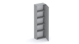 Combo 54cm Tall Multipurpose Storage Cupboard with Shelves- Slate Grey COM-14-04 - FurniComp