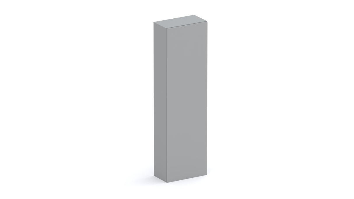 Combo 54cm Tall Multipurpose Storage Cupboard with Shelves- Slate Grey COM-14-04 - FurniComp