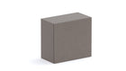 Combo Media Wall Entertainment Unit with Storage - Bronze & Mercure Oak - FurniComp