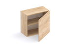 Combo Media Wall Entertainment Unit with Storage – Cashmere & Cadiz Oak - FurniComp
