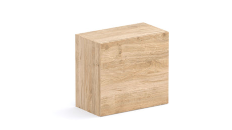 Combo Media Wall Entertainment Unit with Storage – Cashmere & Cadiz Oak - FurniComp
