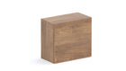 Combo Media Wall Entertainment Unit with Storage - Stone & Mercure Oak - FurniComp