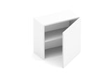 Combo 55cm Floating Wall Cube With Door - White Gloss COM-81-01 - FurniComp