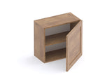 Combo 55cm Floating Wall Cube With Framed Door - Mercure Oak COM-81T-01 - FurniComp