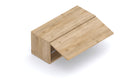 Combo 69cm Horizontal Wall Mounted Cabinet with Flap Door - Cadiz Oak - FurniComp