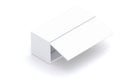 Combo 69cm Horizontal Wall Mounted Cabinet with Flap Door - White Gloss - FurniComp