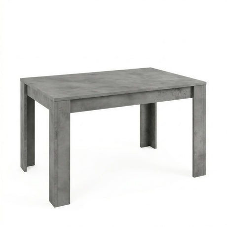 Ashley 137x90cm Extending Dining Table- Concrete Grey - FurniComp
