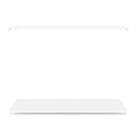 Connect 100cm Set of Two 2 Shelves for 2 Door Wardrobe CON-2DR-WEXS - FurniComp