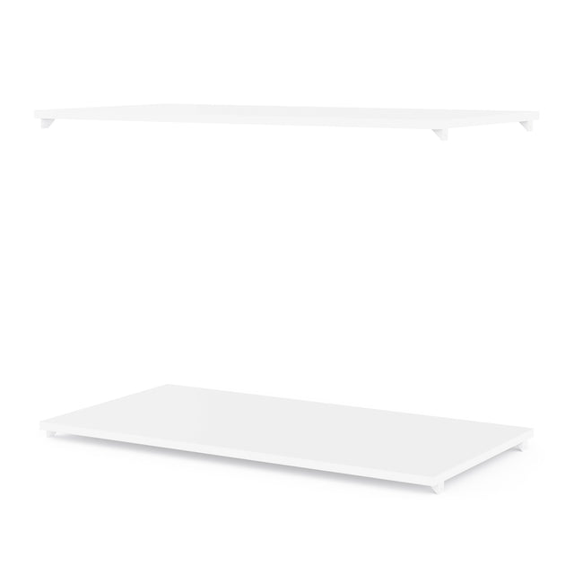 Connect 100cm Set of Two 2 Shelves for 2 Door Wardrobe CON-2DR-WEXS - FurniComp