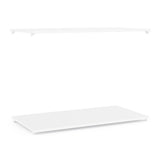 Connect 100cm Set of Two 2 Shelves for 2 Door Wardrobe CON-2DR-WEXS - FurniComp