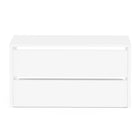 Connect 2 Drawers White 100cm Large Internal Chest of Drawers for Wardrobes CON-2DR-WDP - FurniComp