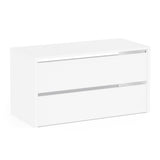 Connect 2 Drawers White 100cm Large Internal Chest of Drawers for Wardrobes CON-2DR-WDP - FurniComp