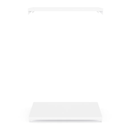 Connect 50cm Set of Two 2 Shelves for 1 Door Wardrobe CON-1DR-WEXS - FurniComp