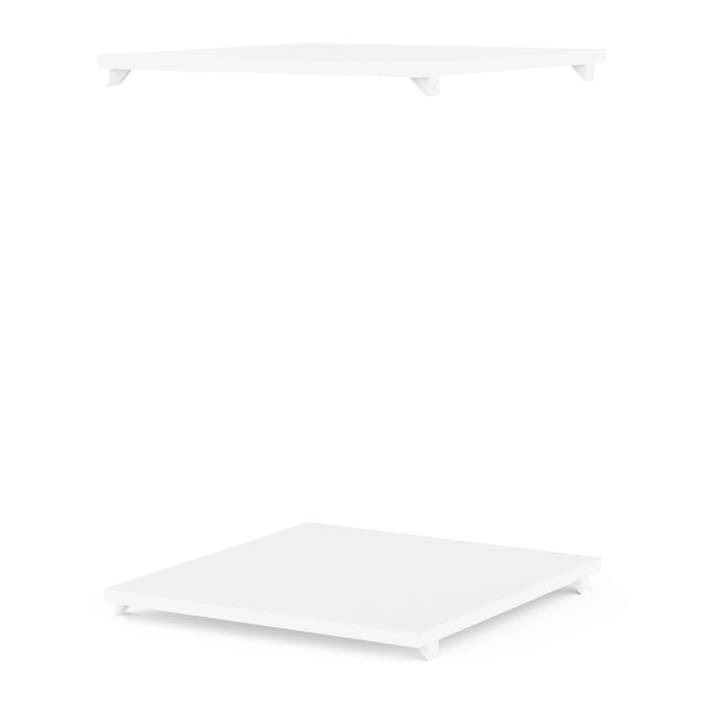 Connect 50cm Set of Two 2 Shelves for 1 Door Wardrobe CON-1DR-WEXS - FurniComp