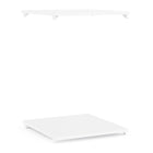 Connect 50cm Set of Two 2 Shelves for 1 Door Wardrobe CON-1DR-WEXS - FurniComp