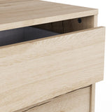 Dallas Universal 3 Drawers Royal Oak 80cm Large Internal Chest of Drawers for Wardrobes - FurniComp