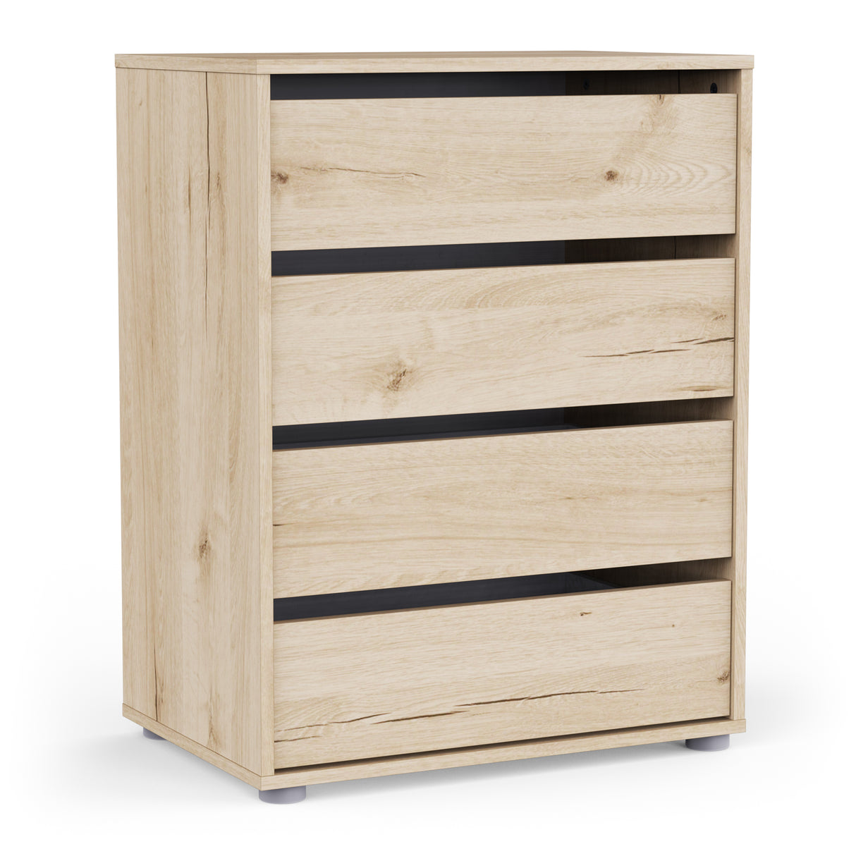 Dallas Universal 4 Drawers Royal Oak 60cm Large Internal Chest of Drawers for Wardrobes - FurniComp