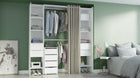 Dallas Universal 3 Drawers Matt White 60cm Internal Chest of Drawers for Wardrobes - FurniComp
