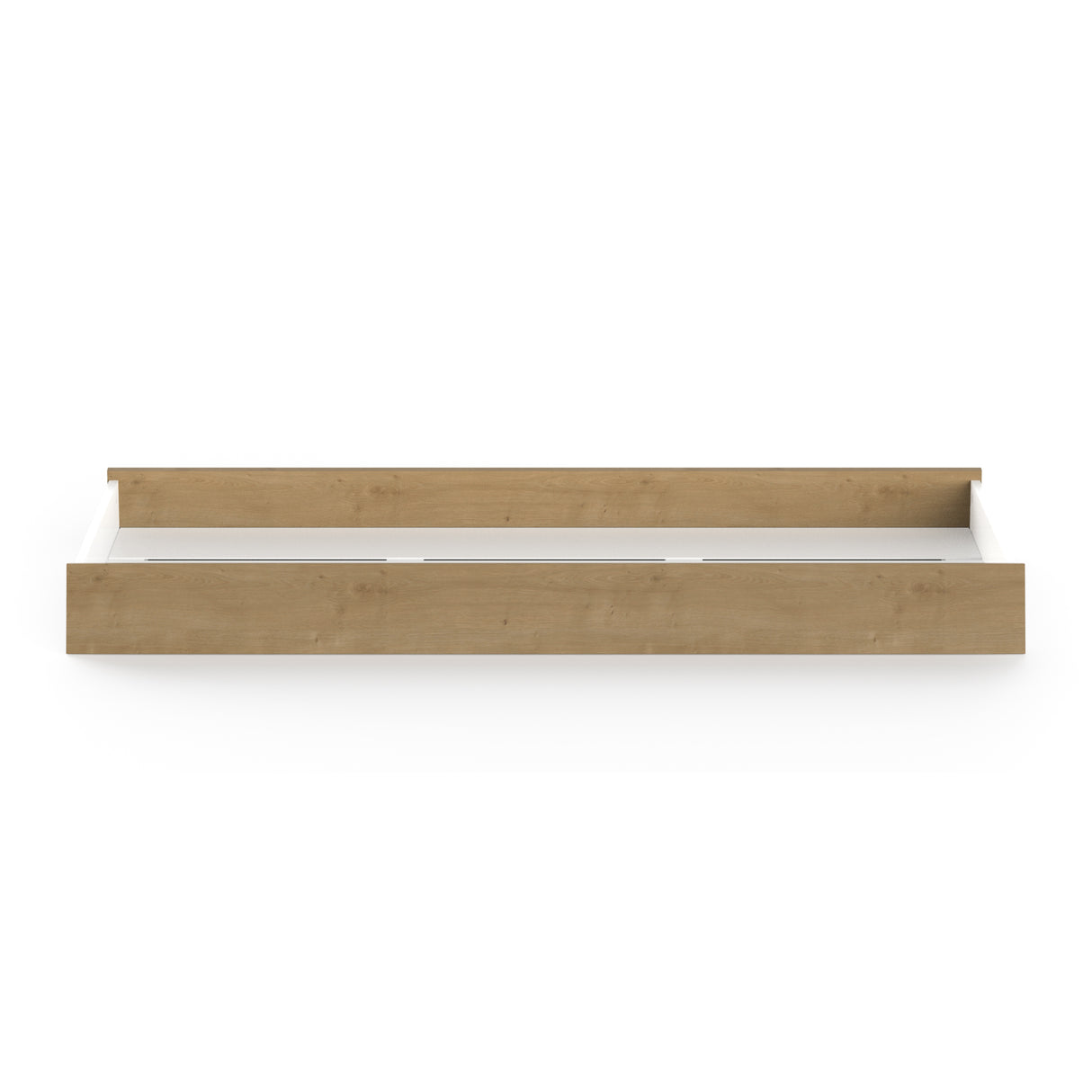 Elsie Kids Under Bed Storage Drawer- Matt White & Hamilton Oak - FurniComp