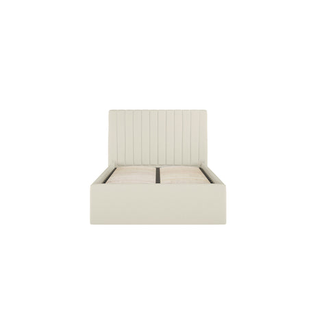 Essen Cream Ottoman Lift Up Storage Bed - FurniComp