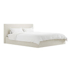 Essen Cream Ottoman Lift Up Storage Bed - FurniComp