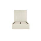 Essen Tall Cream Ottoman Lift Up Storage Bed - FurniComp