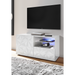 Evora 1 Door 1 Drawer White Gloss TV Stand - FurniComp