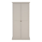 Geneva 100cm 2 Door Wardrobe-Cashmere - FurniComp