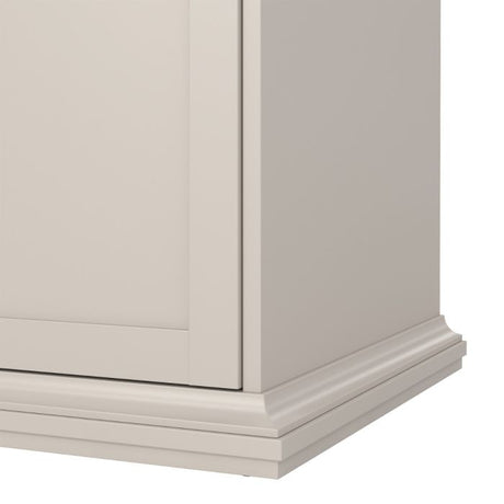 Geneva 100cm 2 Door Wardrobe-Cashmere - FurniComp