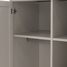 Geneva 100cm 2 Door Wardrobe-Cashmere - FurniComp