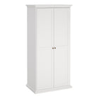 Geneva 100cm 2 Door Wardrobe-White - FurniComp