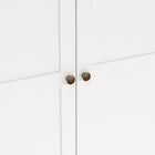 Geneva 100cm 2 Door Wardrobe-White - FurniComp