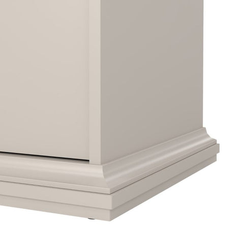 Geneva 100cm 4 Drawer Chest of Drawer-Cashmere - FurniComp