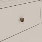 Geneva 100cm 4 Drawer Chest of Drawer-Cashmere - FurniComp