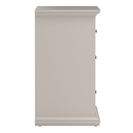 Geneva 100cm 4 Drawer Chest of Drawer-Cashmere - FurniComp