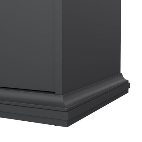 Geneva 100cm 4 Drawer Chest of Drawer-Grey - FurniComp