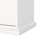 Geneva 100cm 4 Drawer Chest of Drawer-White - FurniComp