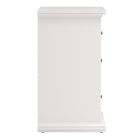 Geneva 100cm 4 Drawer Chest of Drawer-White - FurniComp